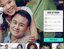 Tablet Screenshot of hongkongdating4u.com